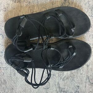 Teva Black Sandals Comfortable Stylish Footwear